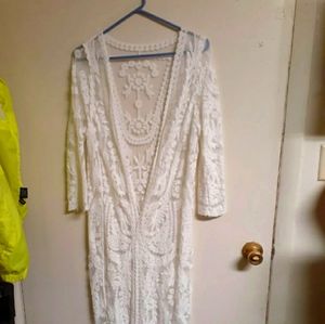 Light lace coverup